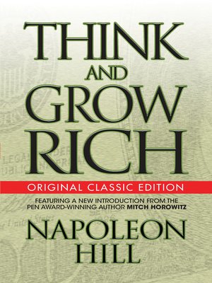 cover image of Think and Grow Rich (Original Classic Edition)